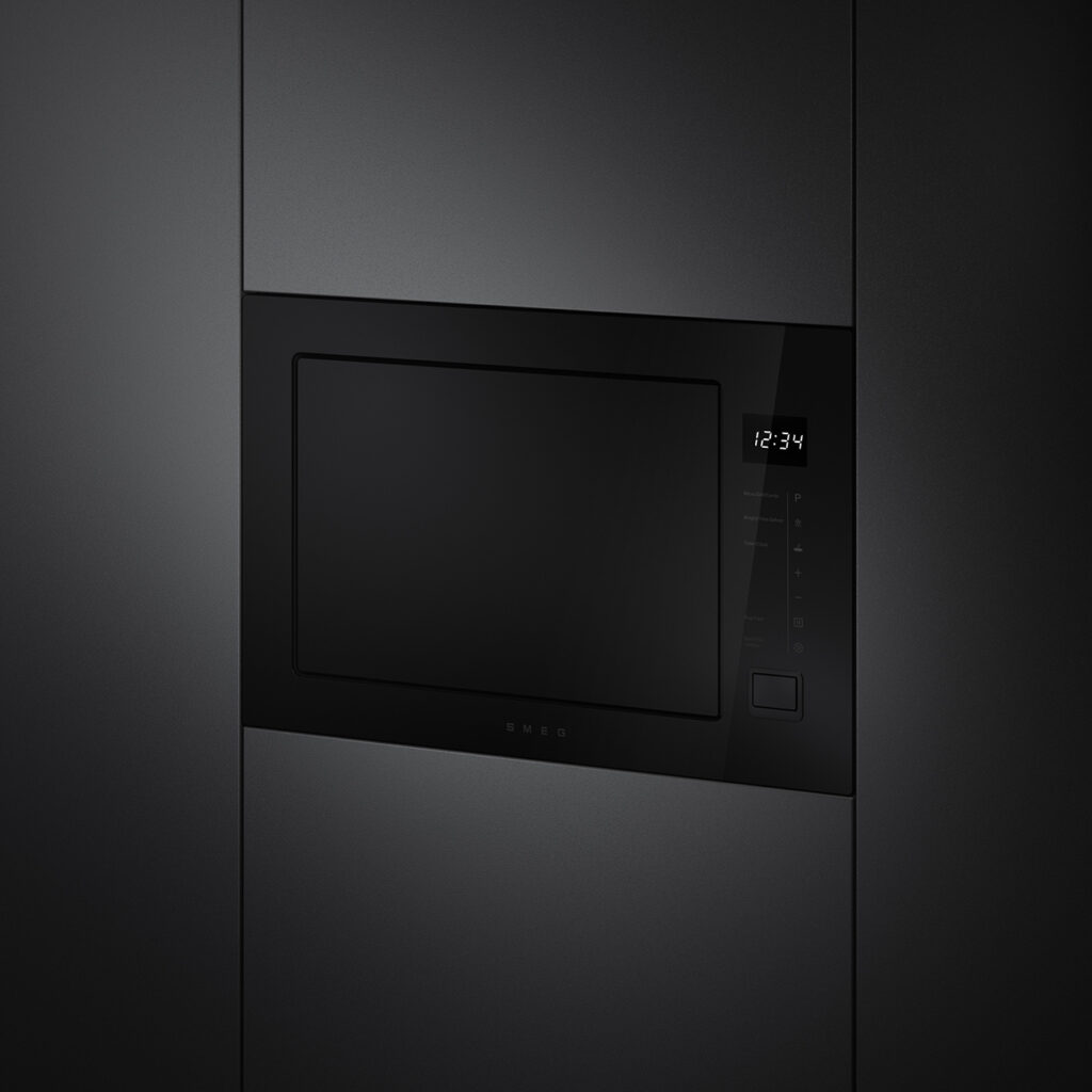 Smeg FMI225BI Musa built-in microwave in black