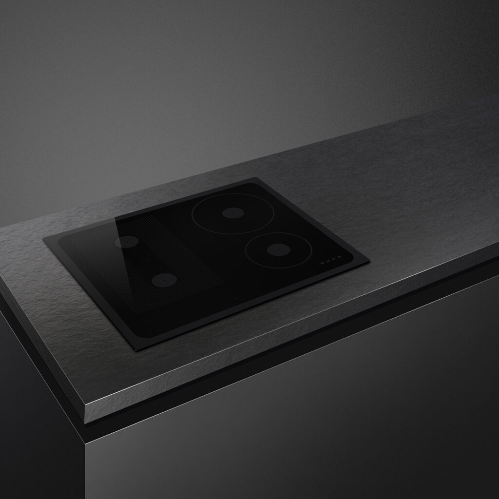 Smeg SI1M24644D Musa induction hob in black